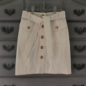 Milly of New York button down skirt